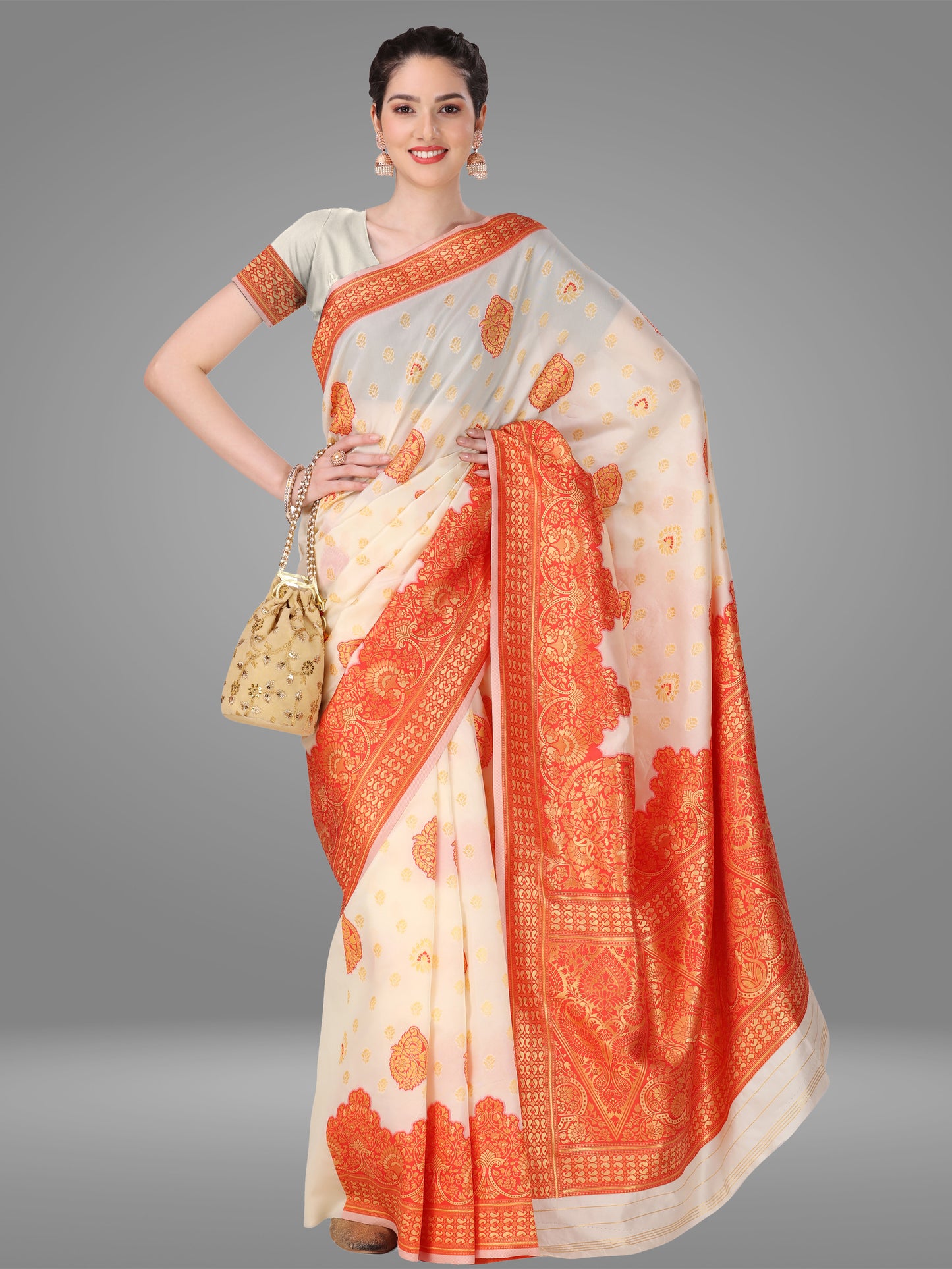  Orgenza Silk Saree